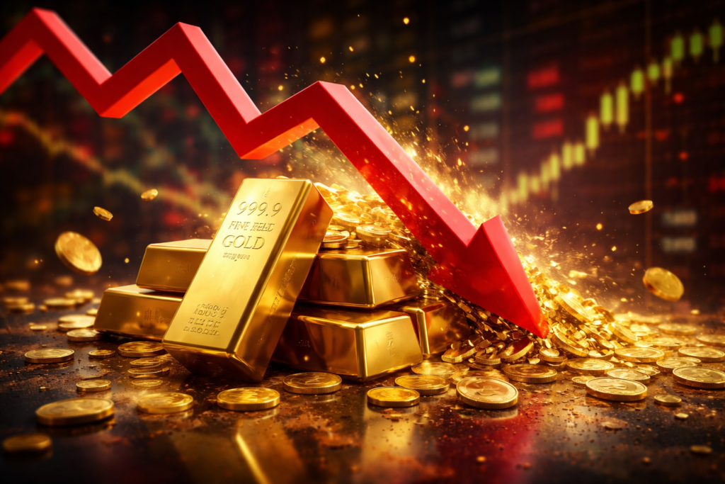 सोने के दाम अचानक क्यों गिर गए आज पूरी जानकारी हिंदी में